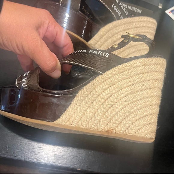 Real Louis Vuitton vintage espadrille - Picture 4 of 7